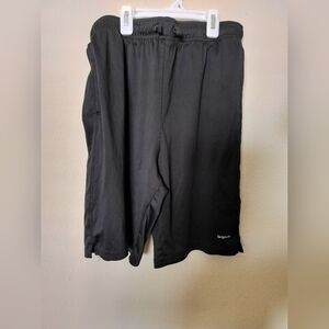 Athletic Works Black Athletic Shorts with Elastic Waistband XXL